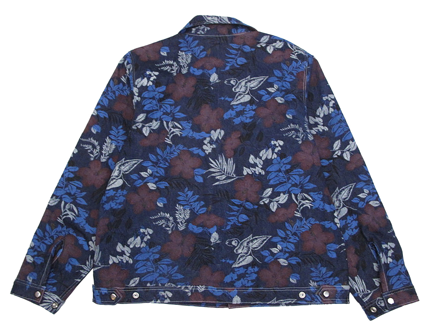 floral denim