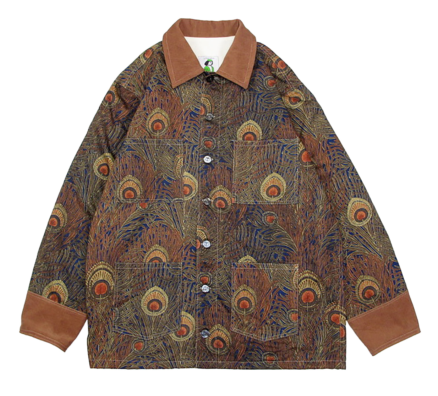 peacock chore jacket