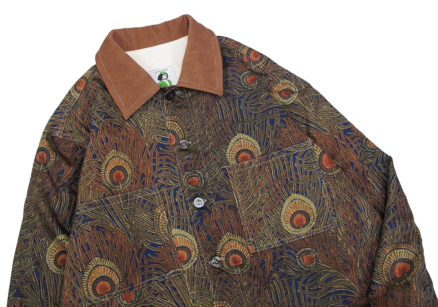 peacock chore jacket