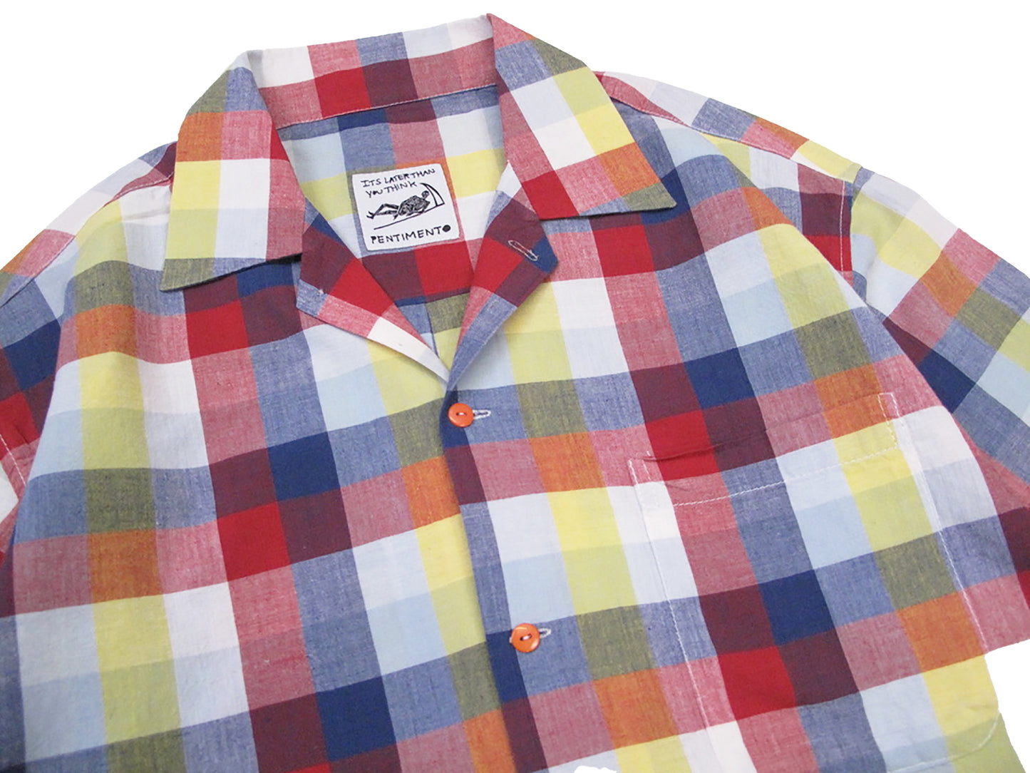 madras work shirt