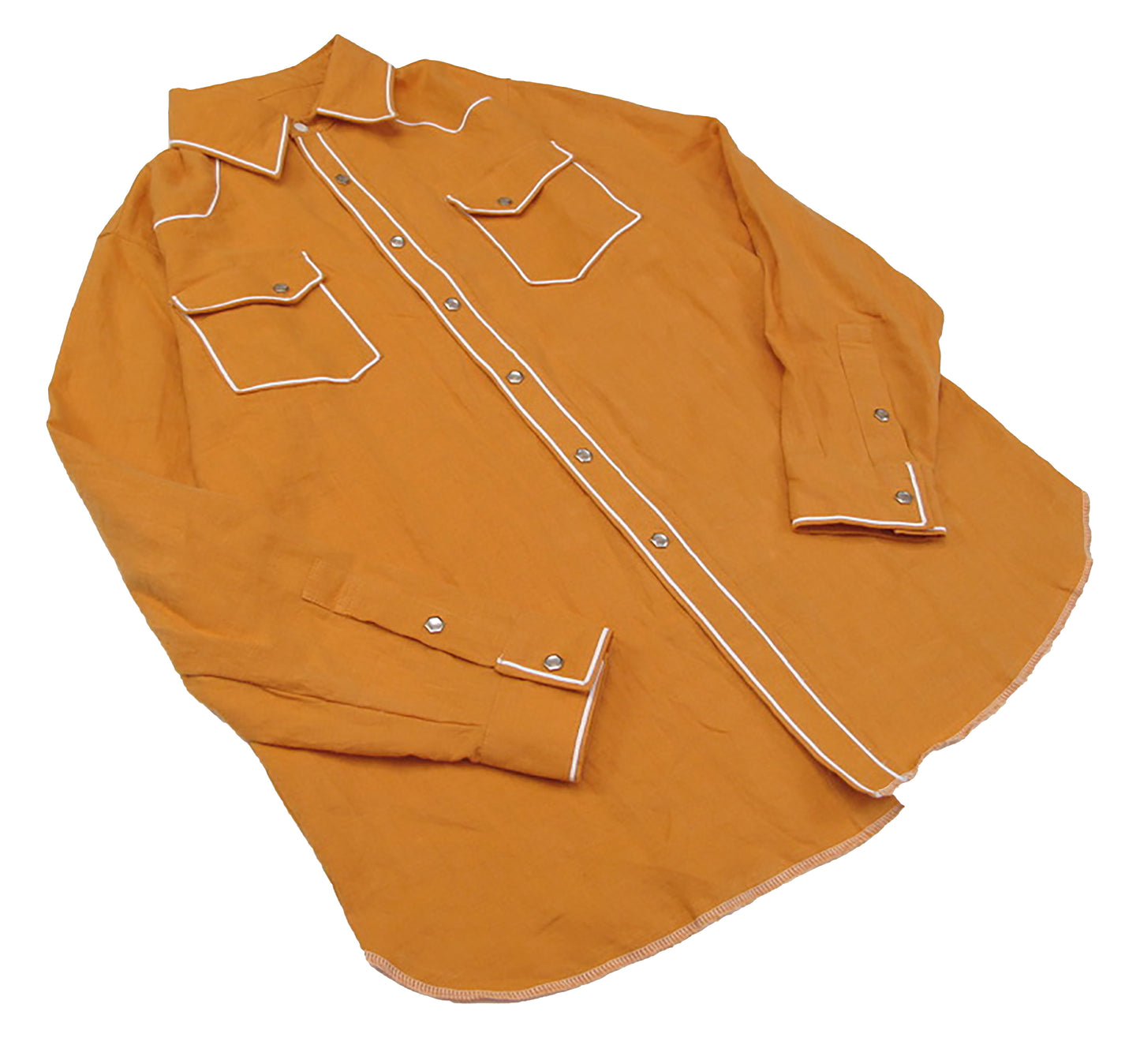 creamsicle western shirt
