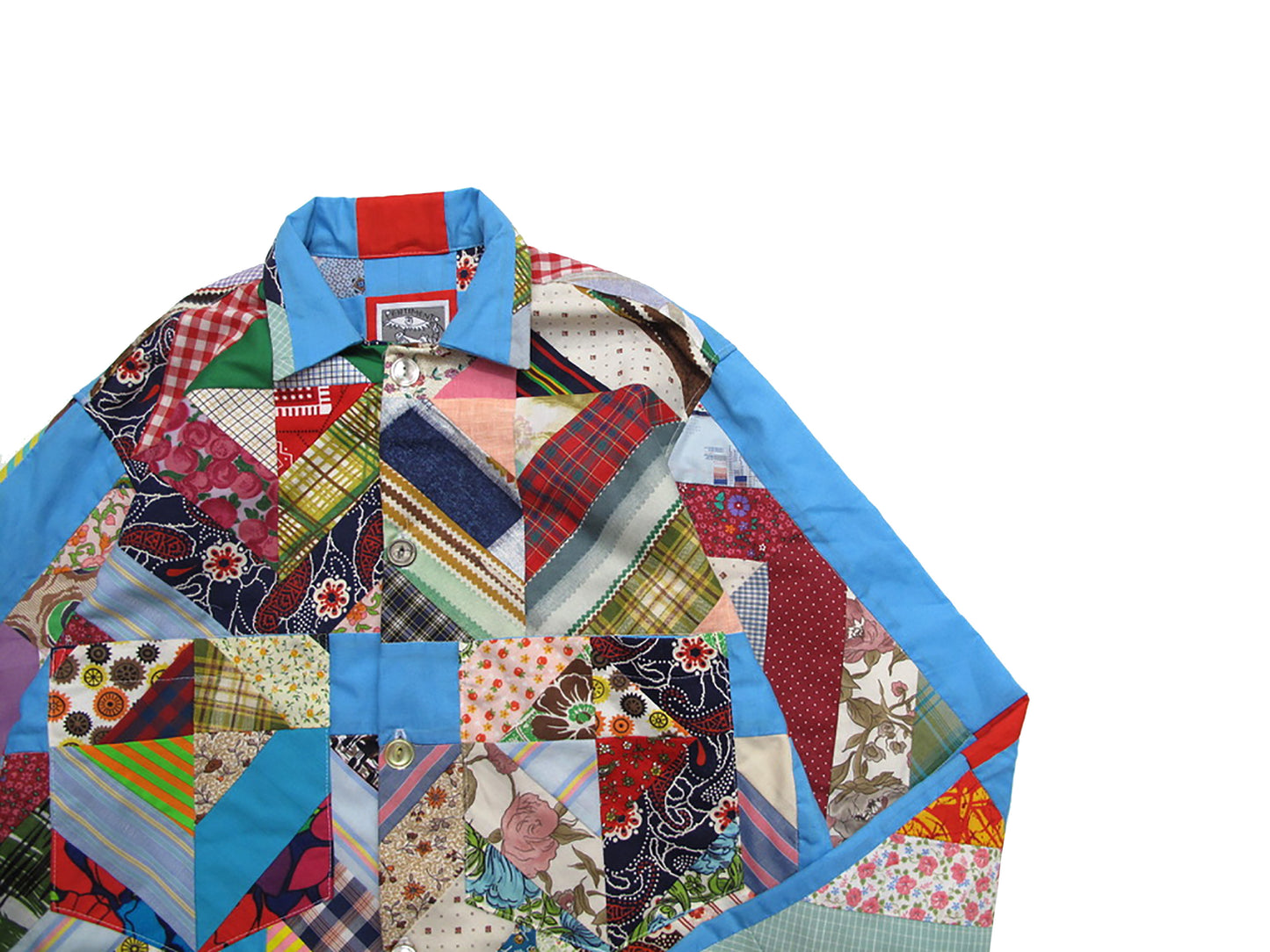 quilt top utility shirt