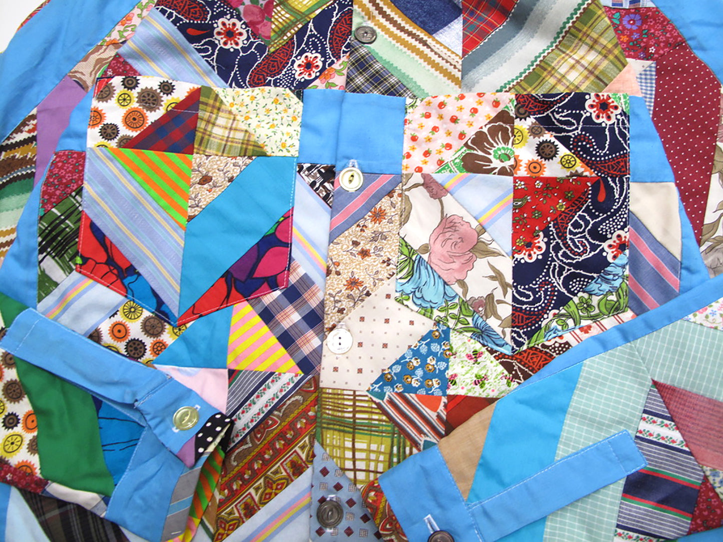 quilt top utility shirt