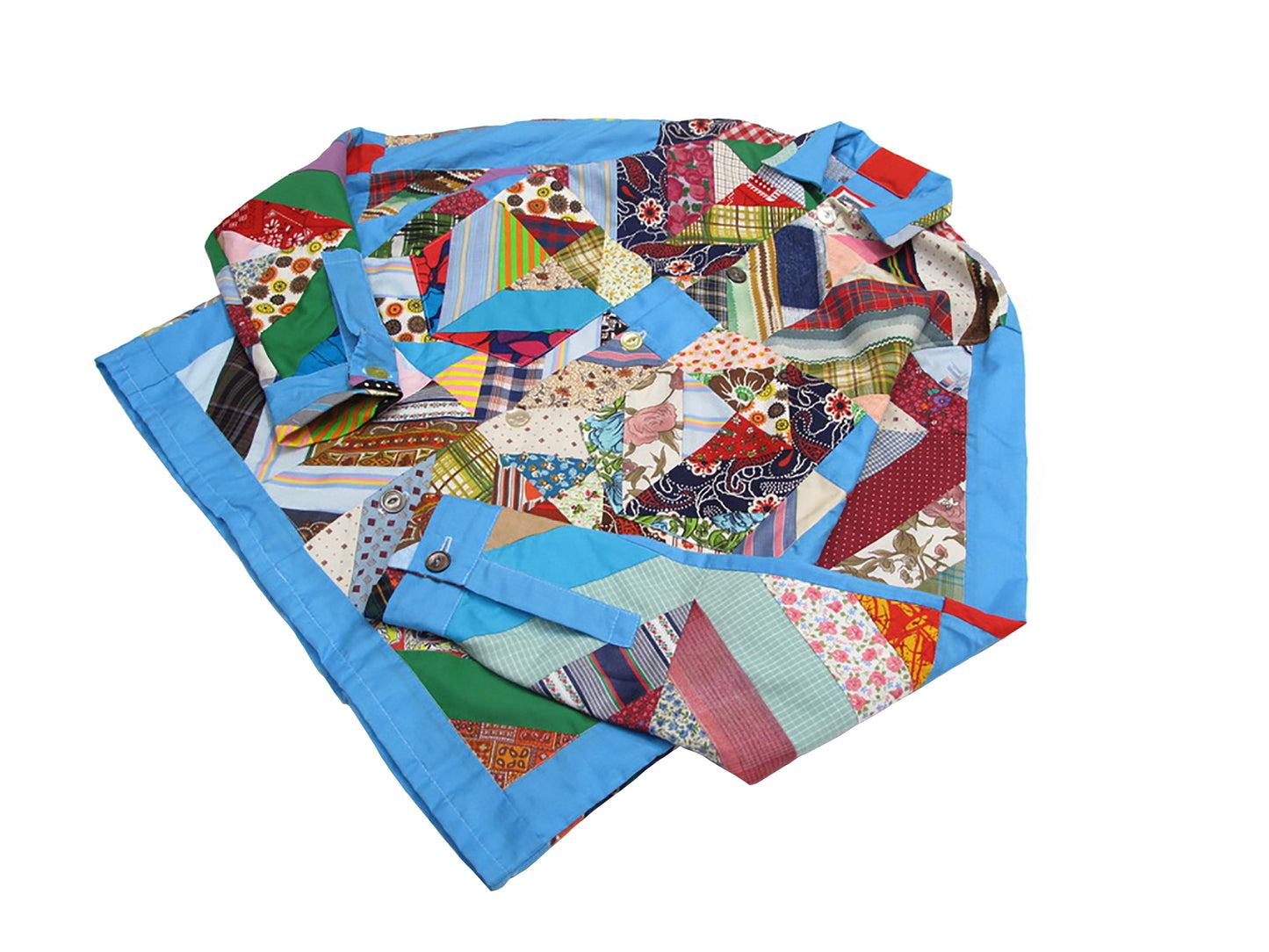 quilt top utility shirt