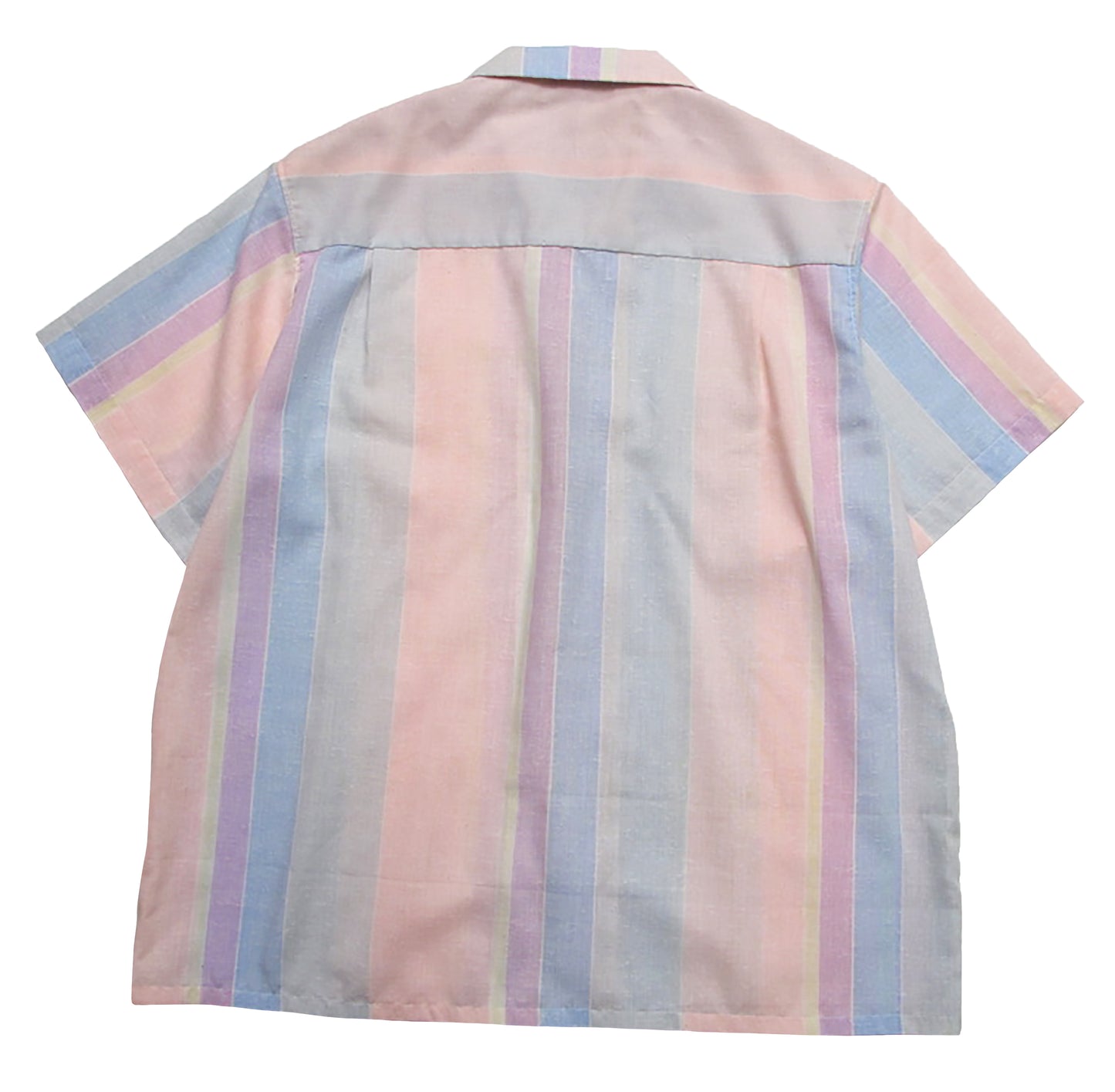pastel striped shirt