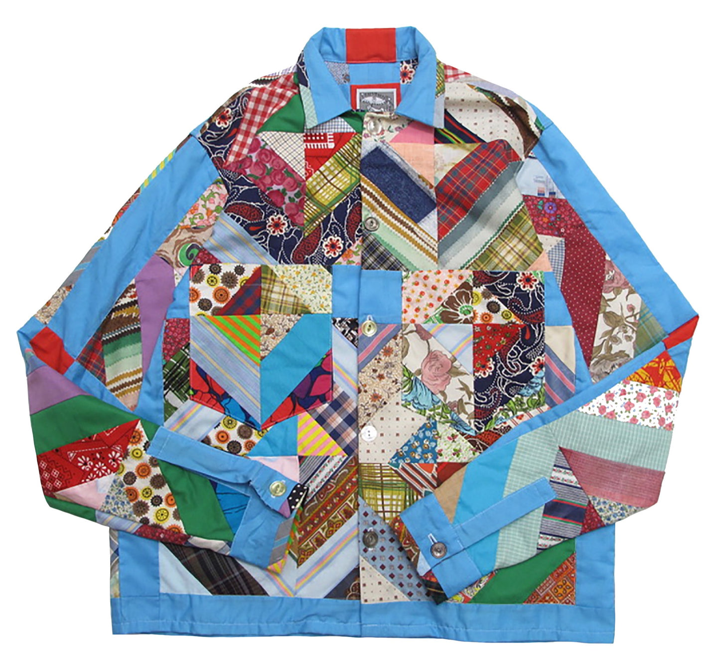 quilt top utility shirt