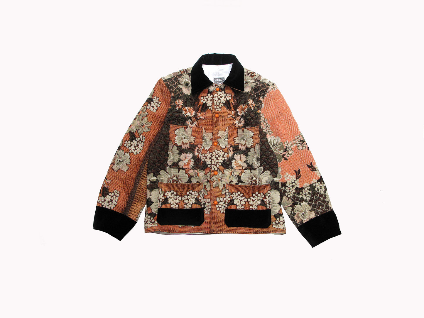floral chore jacket