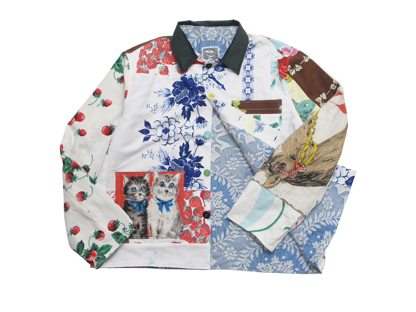 table cloth remnant utility jacket