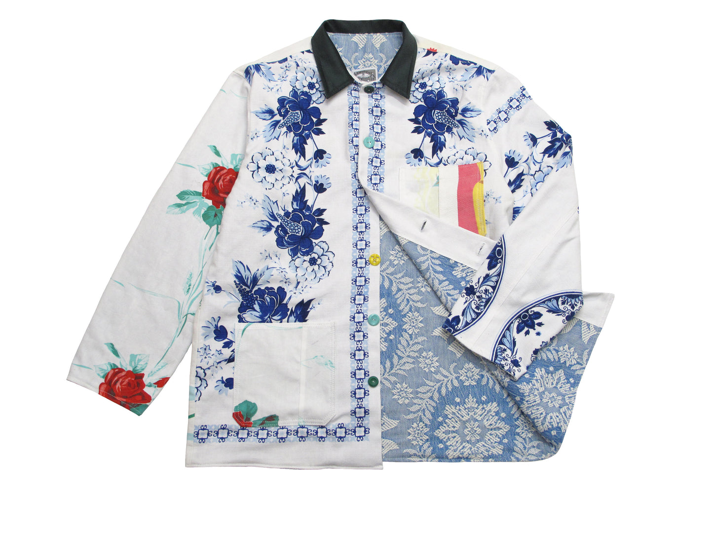 table cloth remnant chore jacket