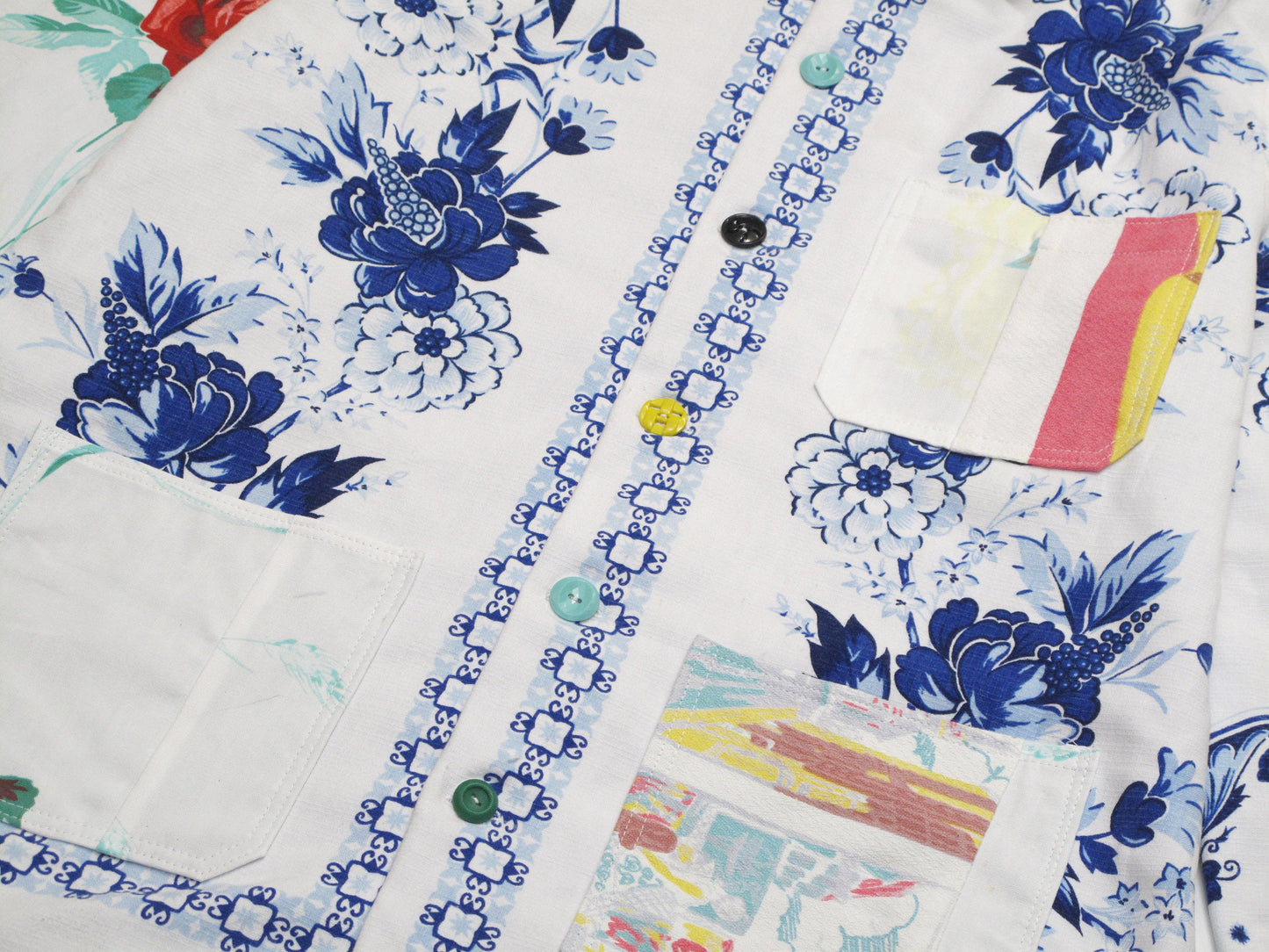 table cloth remnant chore jacket