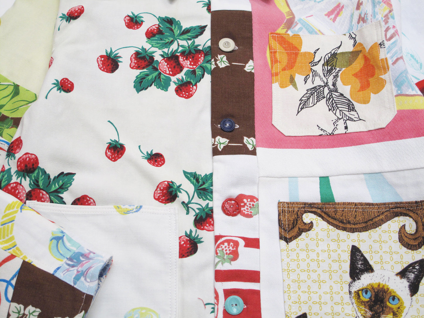 table cloth remnant utility jacket