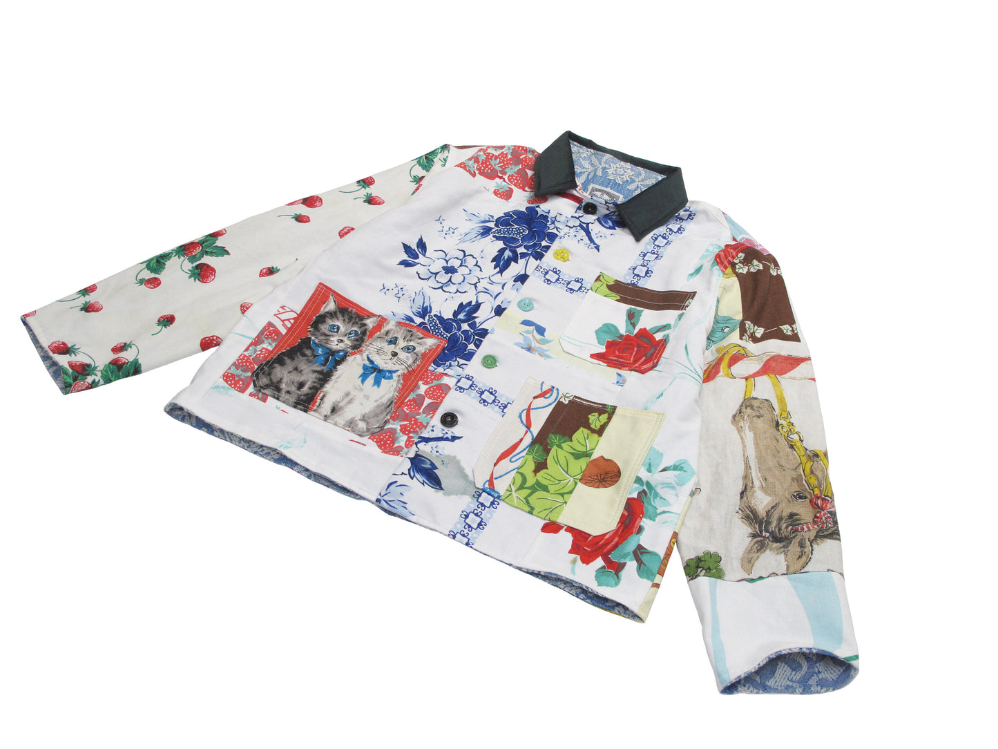 table cloth remnant utility jacket