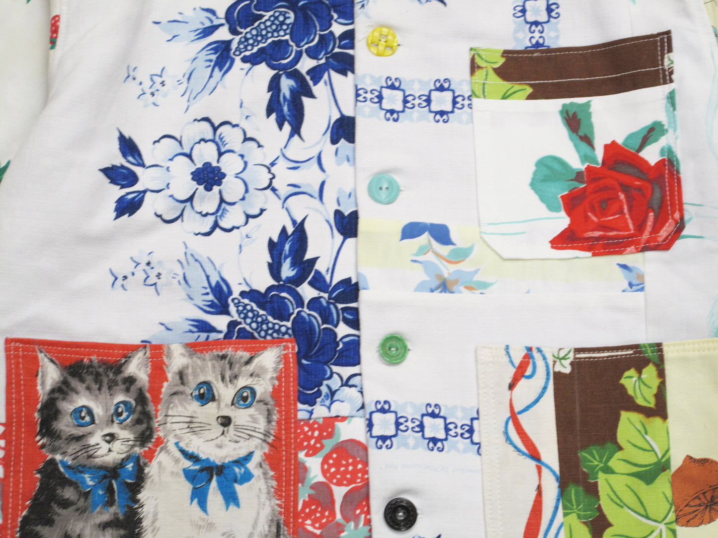 table cloth remnant utility jacket