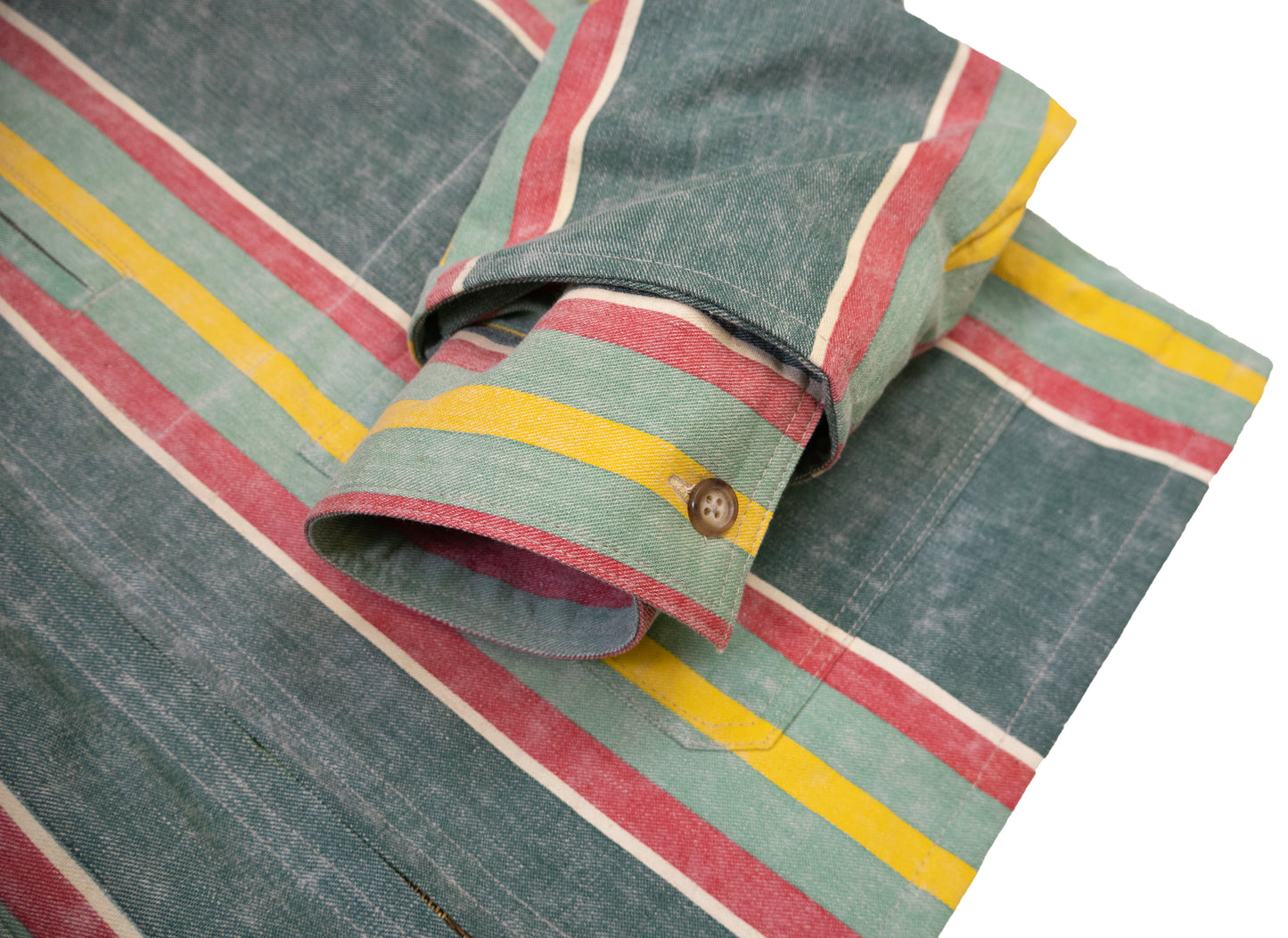 striped utility jacket