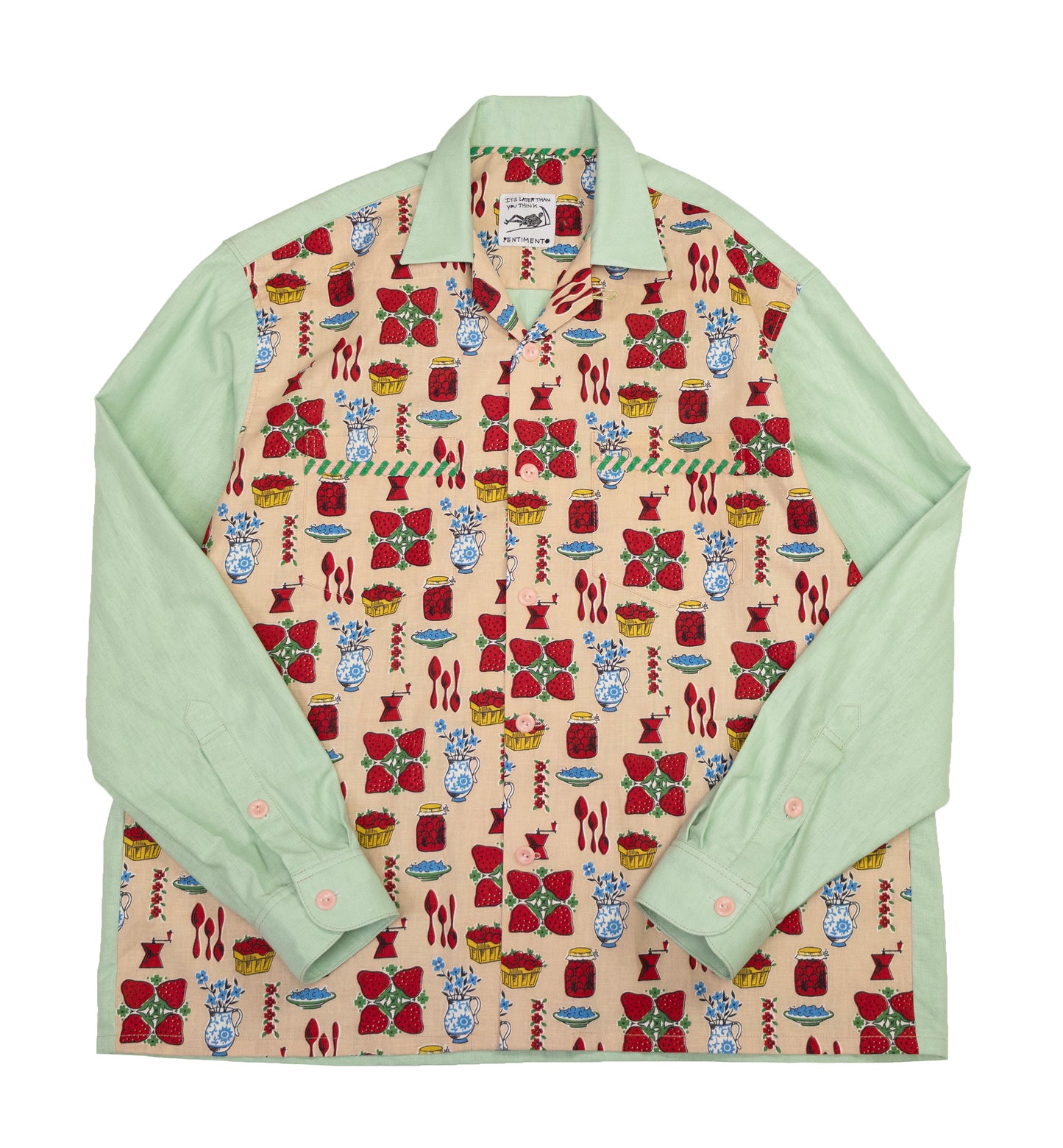 novelty print shirt