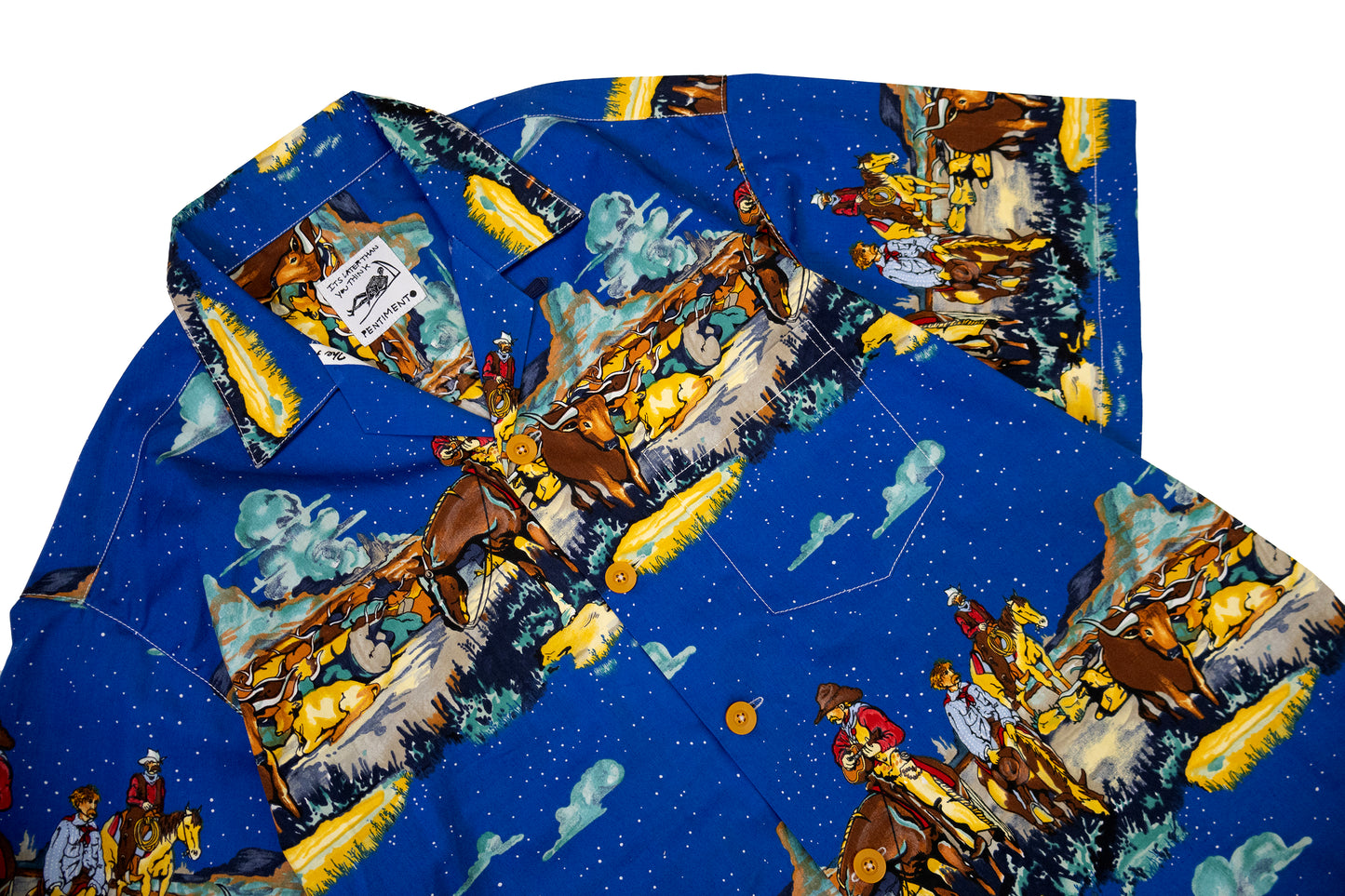 blue shadows on the trail