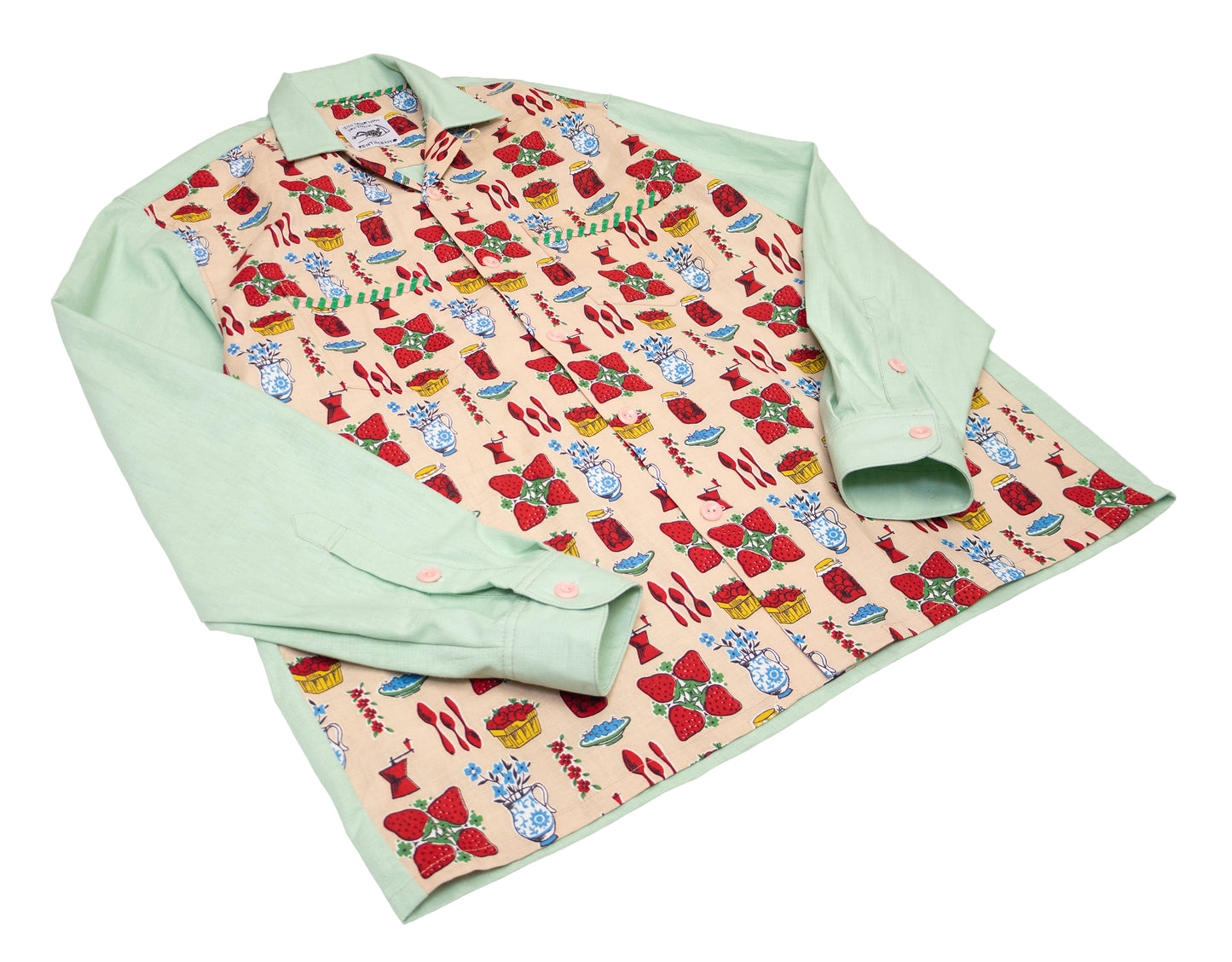 novelty print shirt
