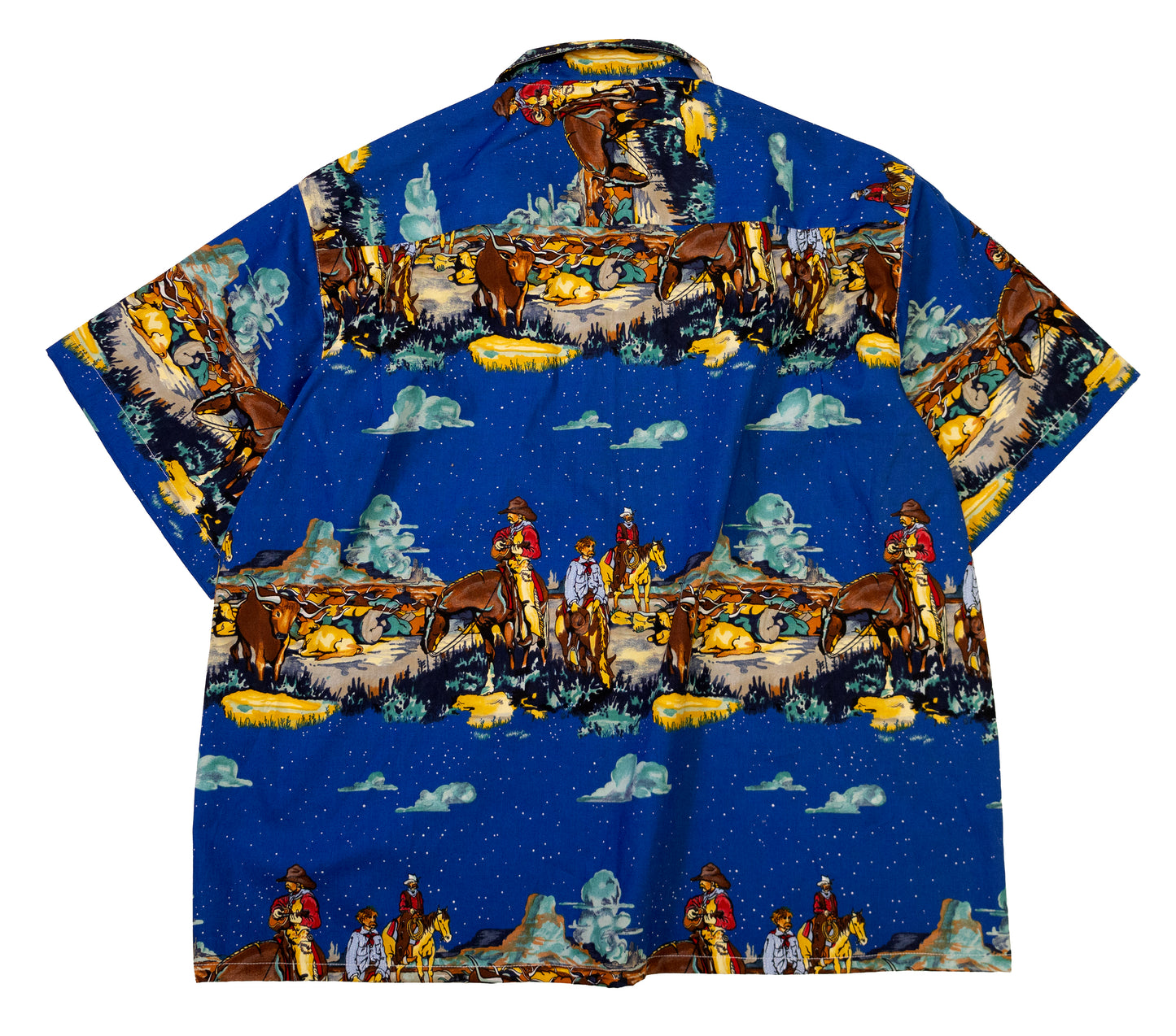 blue shadows on the trail