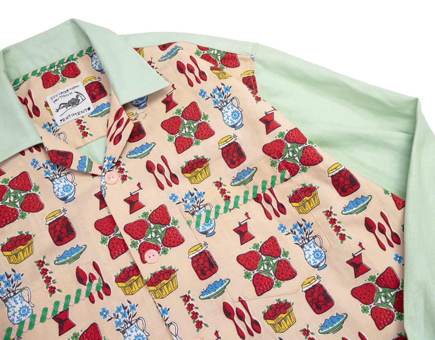 novelty print shirt
