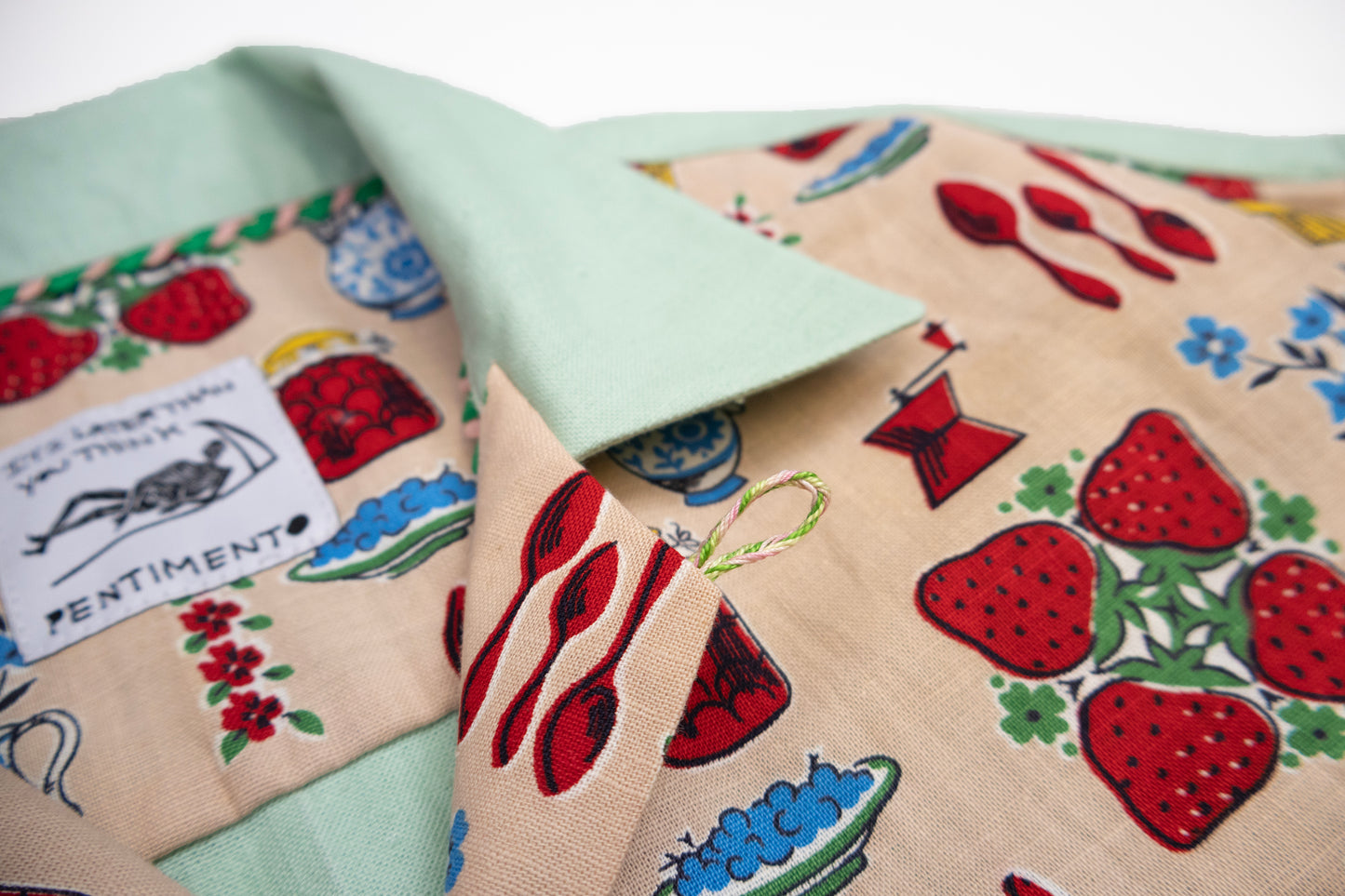 novelty print shirt