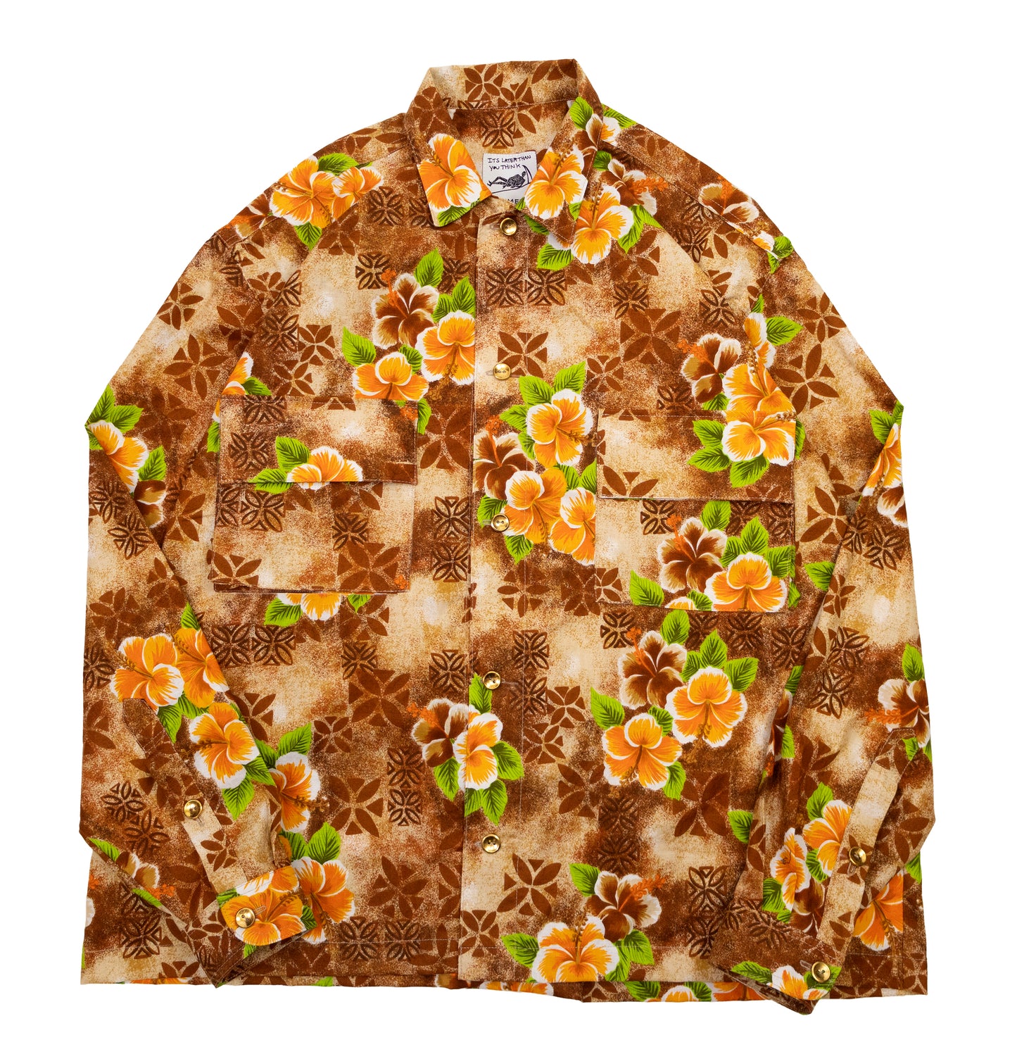 hawaiian utility shirt