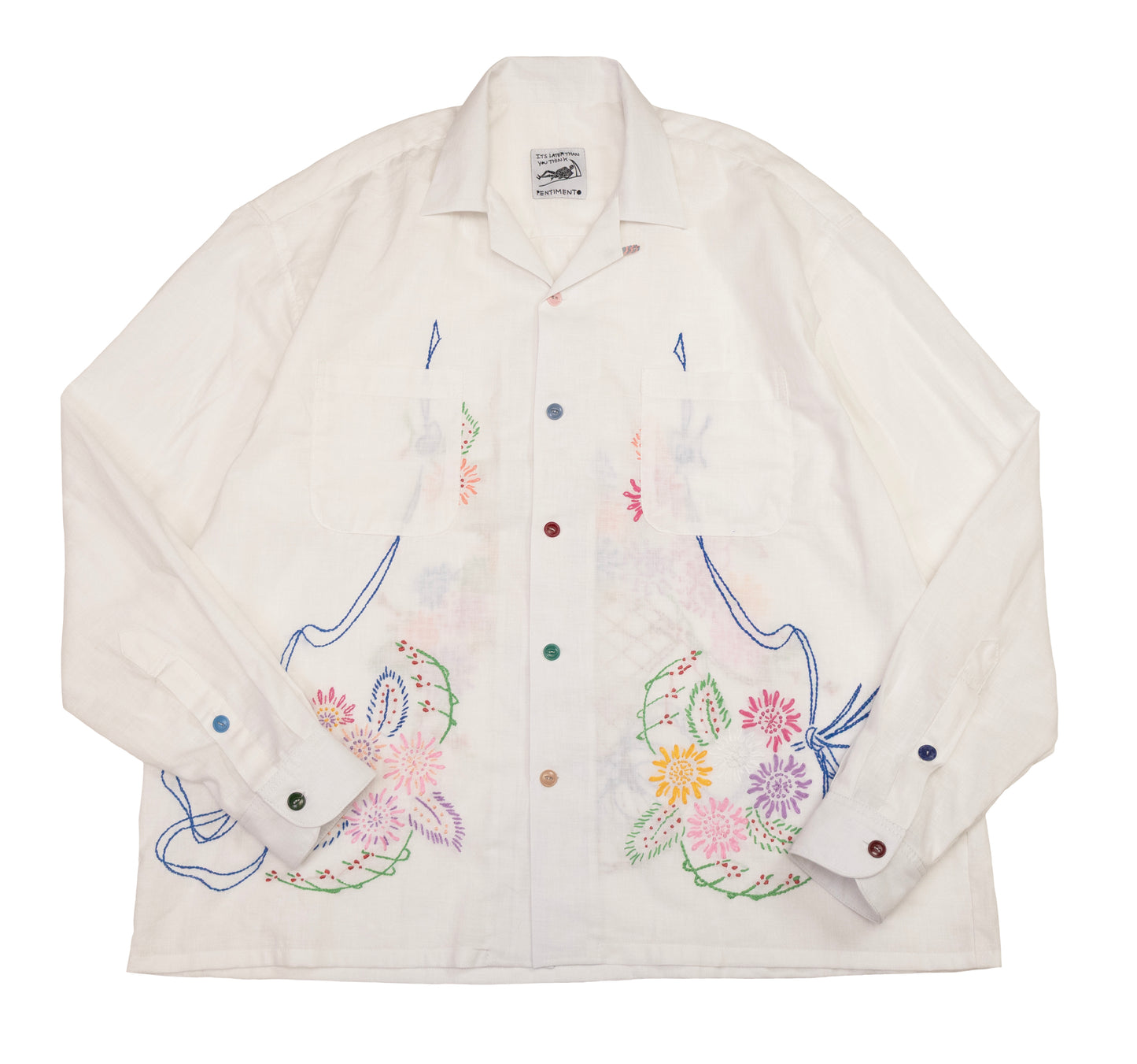 embroidered shirt