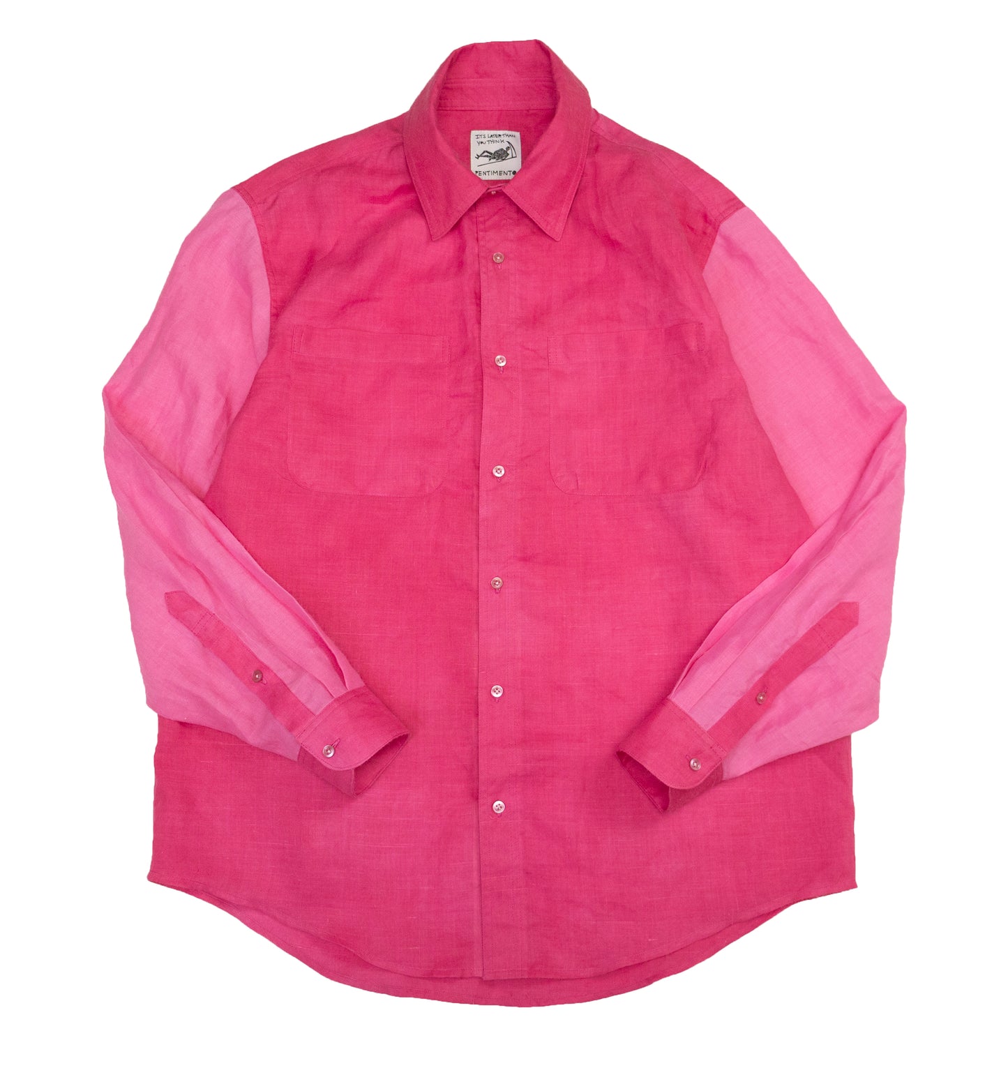 fuchsia work shirt