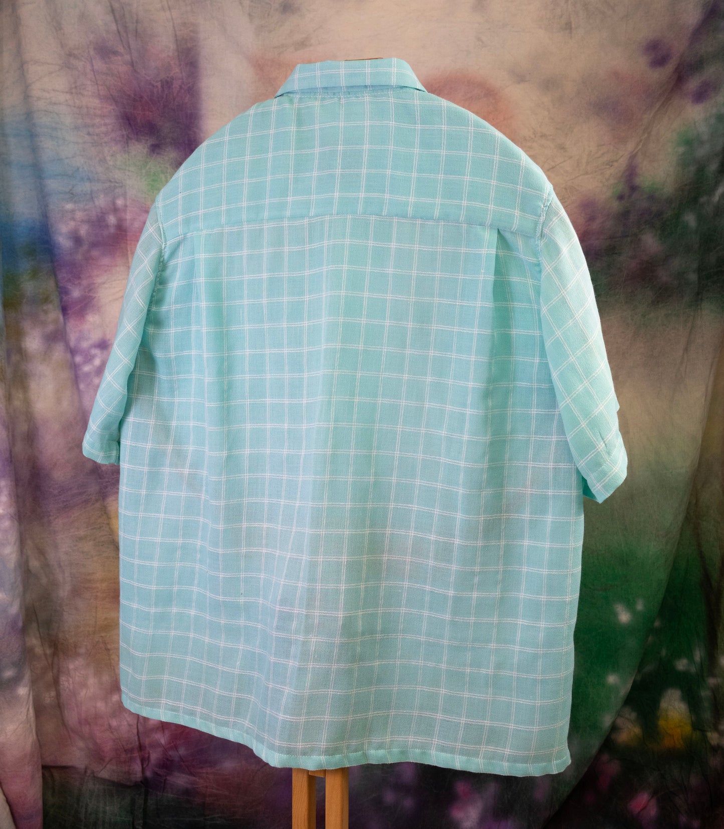 plaid gauze shirt