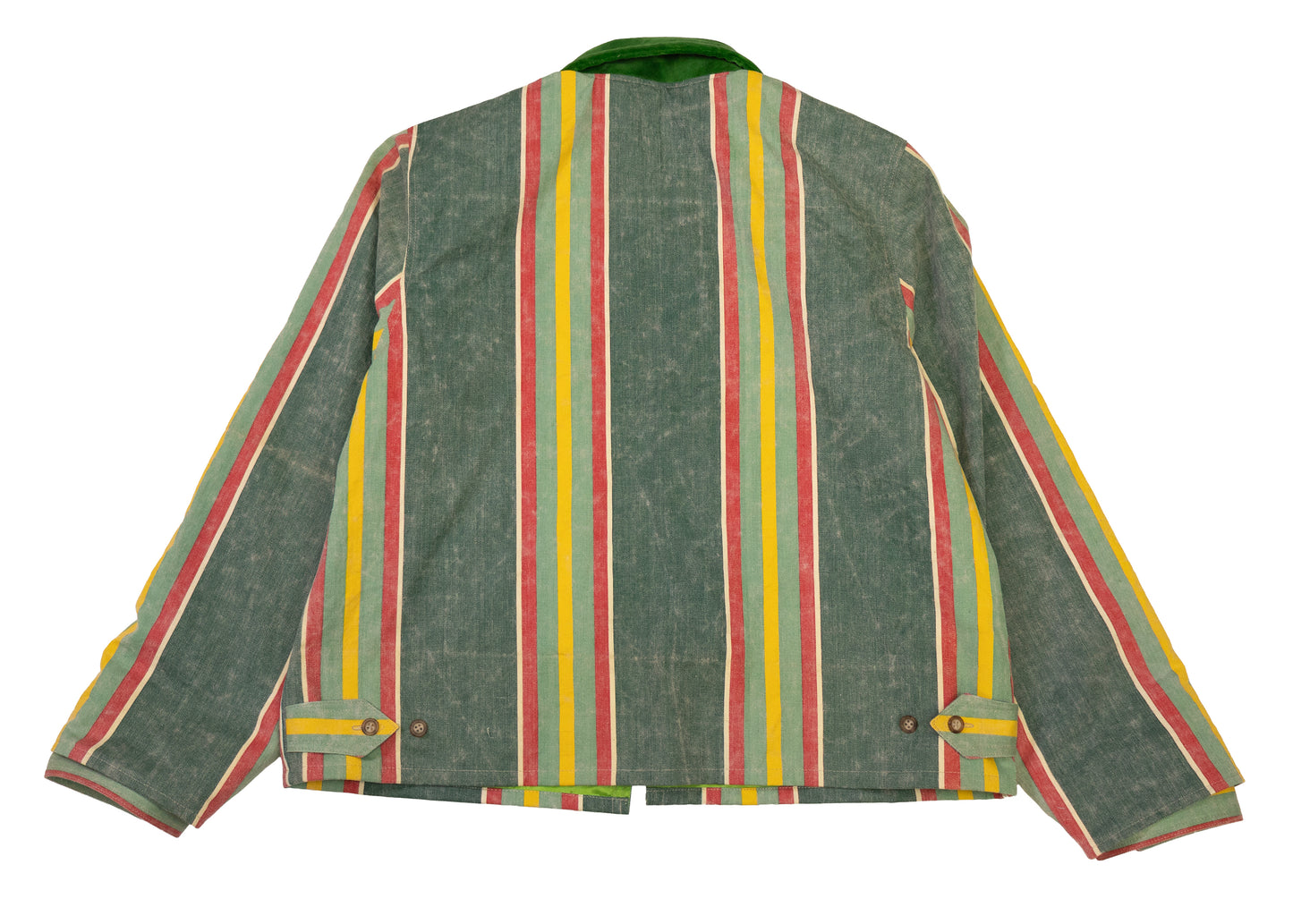 striped utility jacket