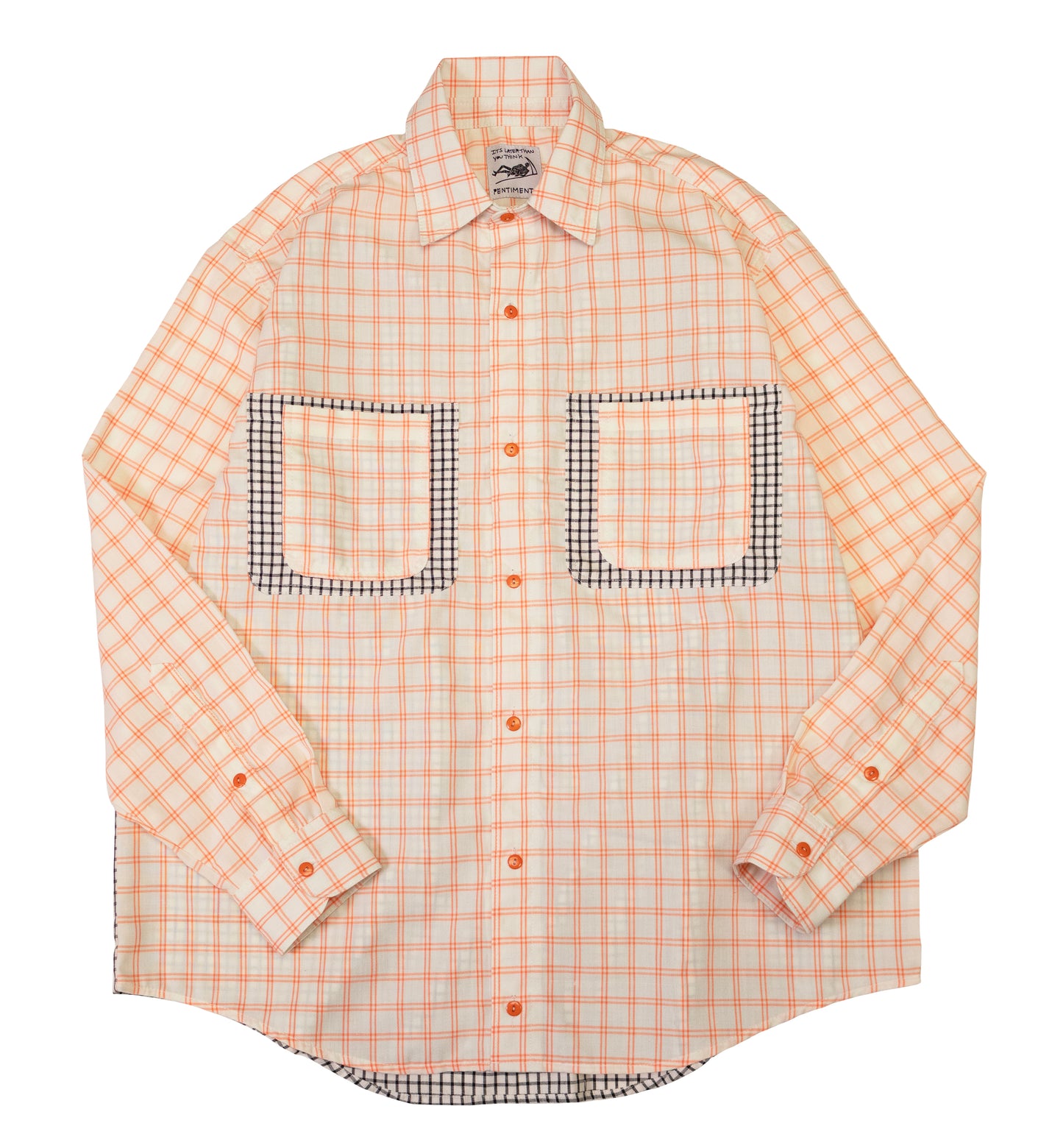 multi plaid shirt