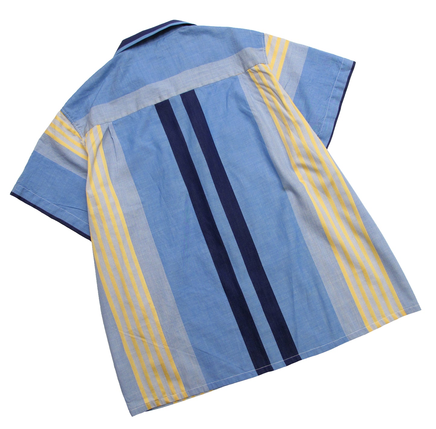 striped chambray shirt
