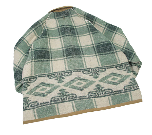 camp blanket raglan sleeve jacket