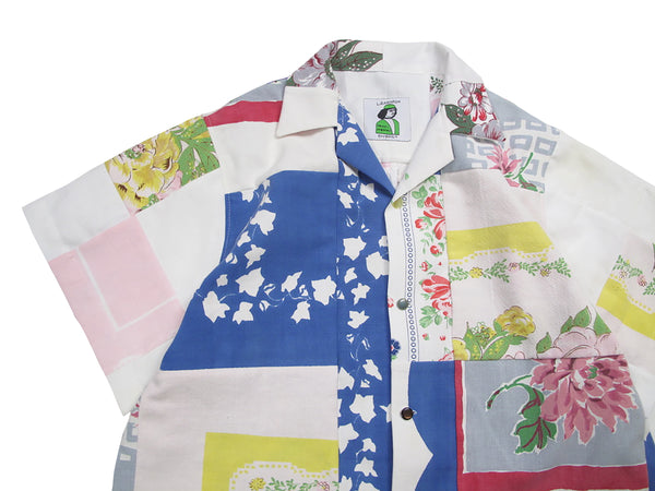 patchwork table cloth shirt