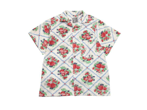 fruit and floral camp shirt